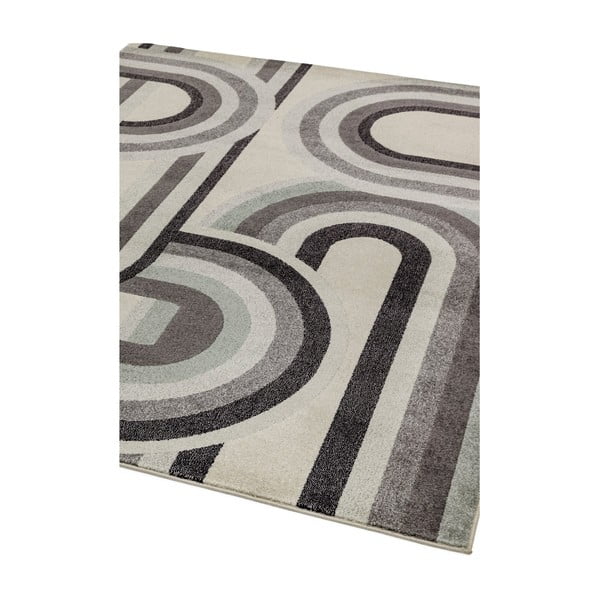 Sivo-bež preproga 160x230 cm Nova Retro Grey – Asiatic Carpets-image-4