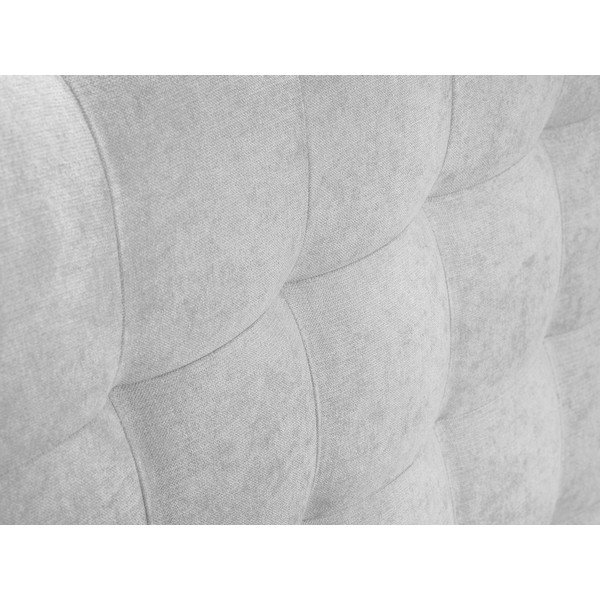Svetlo siva zakonska postelja Mazzini Beds Jade, 160 x 200 cm-image-1