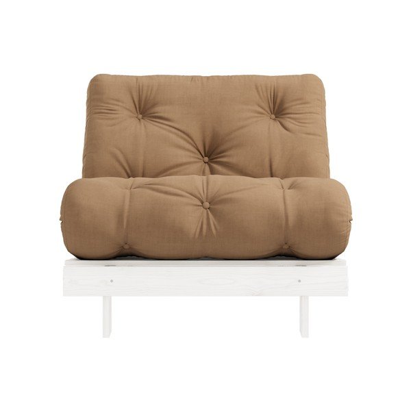 Raztegljiv fotelj Karup Design Roots White/Mocca-image-1