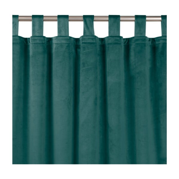 Temno zelena zavesa 135x300 cm Vila - Homede