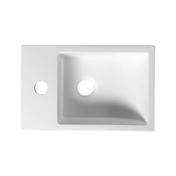 Majhen umivalnik iz litega marmorja Sapho Alabama, leva stran-image-2