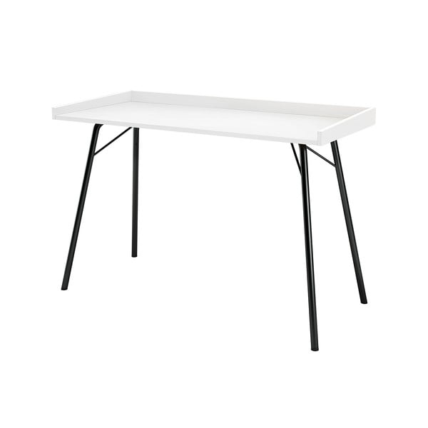 Pisalna miza z belo ploščo 52x115 cm Rayburn - Woodman