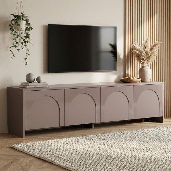 Sivorjava TV omarica 180x45x32 cm Aurelia – Kalune Design-image-1