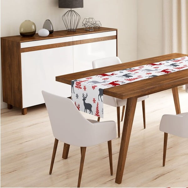Namizni tekač z božičnim motivom 40x140 cm Snowflakes – Mila Home