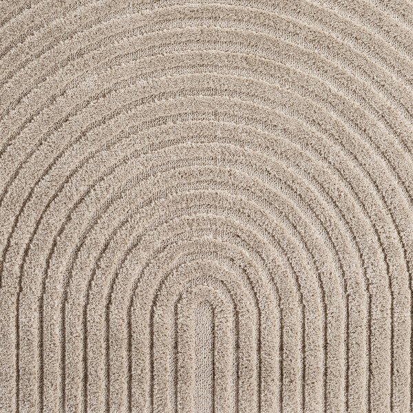 Bež okrogla preproga iz mešanice jute ø 160 cm Art 1122 – Ayyildiz Carpets-image-3