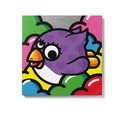 Betonska slika Lyon Béton  Volante Violette, 50 x 50 cm