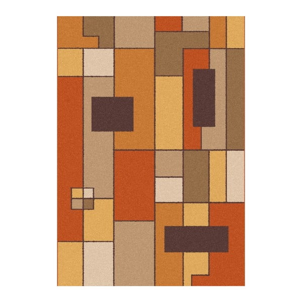Oranžno-rjava preproga Universal Boras Rust, 57 x 110 cm