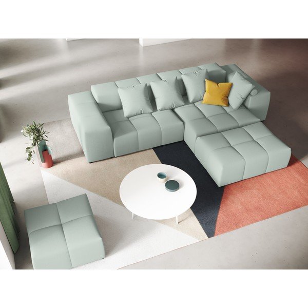 Zelen kotni kavč (obojestranski) Rome - Cosmopolitan Design -image-1