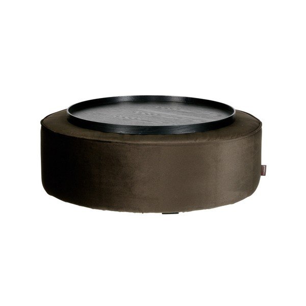 Rjava pouf WOOOD-image-1