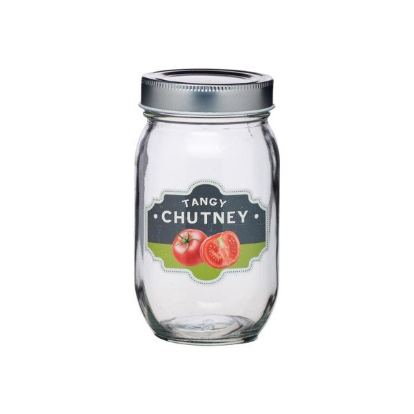 Komplet 4 potiskanih kozarcev Kitchen Craft Home Made, 500 ml-image-2