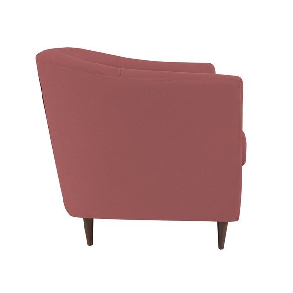 Roza in rdeča zofa Kooko Home Love, 125 cm-image-4