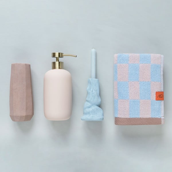 Modre in roza brisače iz organskega bombaža v kompletu 2 kos 40x55 cm Retro - Mette Ditmer Denmark-image-1