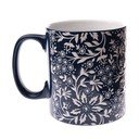 Kremno bela keramična skodelica 620 ml Bloom – Dakls