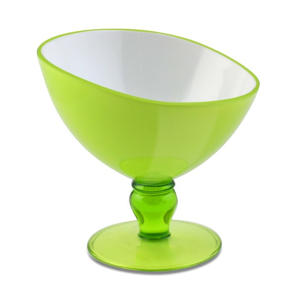 Zelena skodelica za sladico Vialli Design Livio, 180 ml