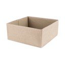 Bež tekstilna škatla za shranjevanje 28x12x12 cm Sandy – Compactor