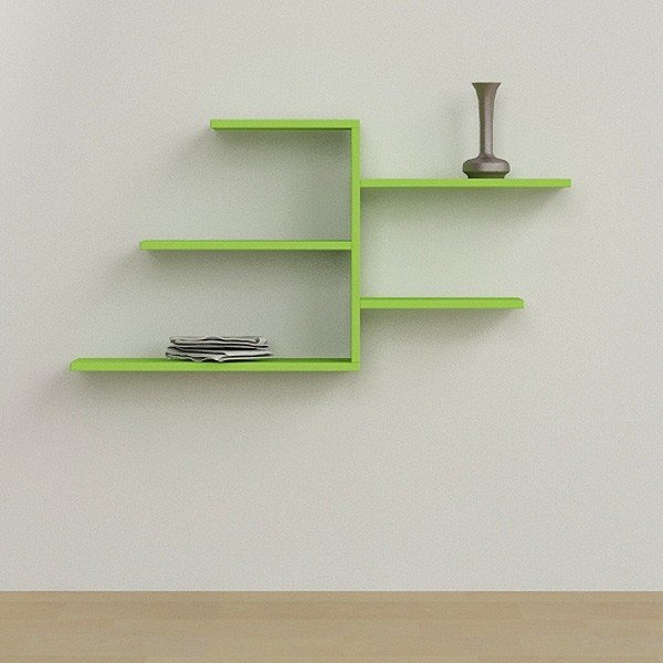 Polica Faba Wall, zelena-image-1
