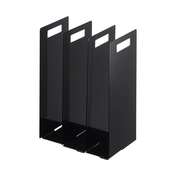 Črna kovinska stojala za brisače v kompletu 2 ks Tower – YAMAZAKI