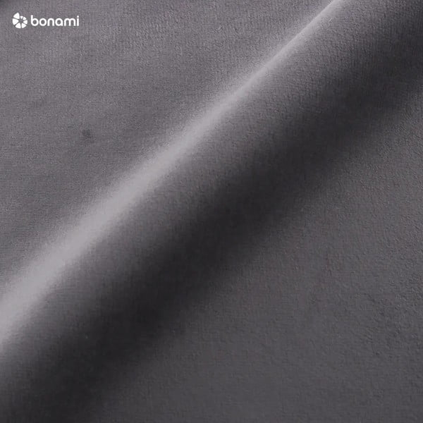 Temno siva oblazinjena zakonska postelja s prostorom za shranjevanje z letvenim dnom 160x200 cm Anani – Makamii-image-4