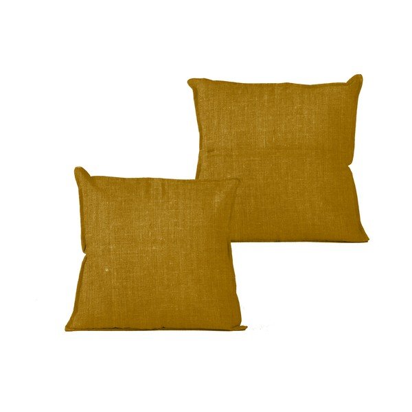 Okrasna blazina Really Nice Things Mustard, 45 x 45 cm-image-2