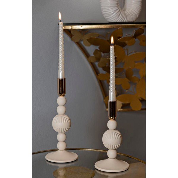 Kovinski svečniki v kompletu 2 ks Aster – Mauro Ferretti-image-1