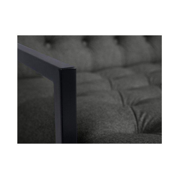 Temno siv fotelj Mazzini Sofas Aster-image-1