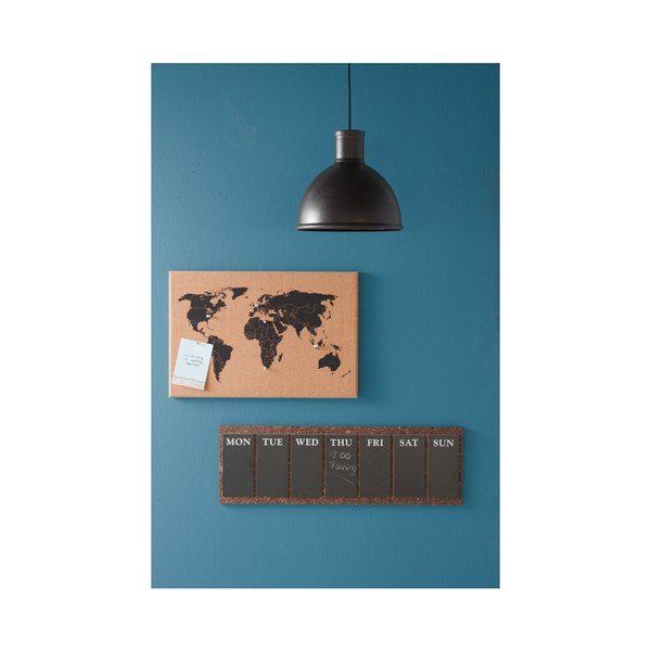 Stenska tabla s tedenskim planerjem PT LIVING Cork, 78 x 25 cm-image-1