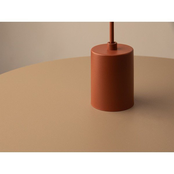 Bež kovinska viseča svetilka ø 40 cm Ori – Micadoni -image-3