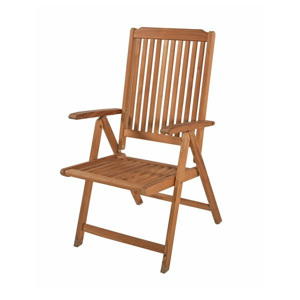 Rjav vrtni fotelj iz masivnega lesa Solo – Garden Pleasure