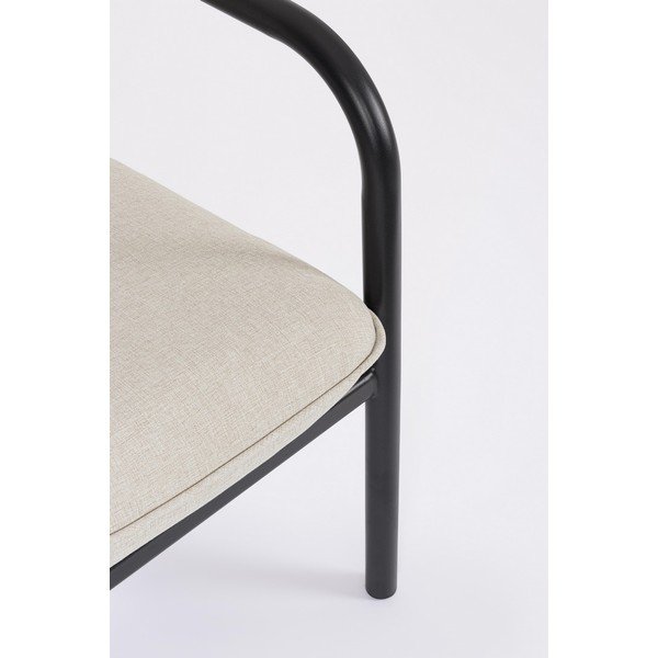 Bež jeklena vrtna garnitura za 4 osebe Ostuni – Bizzotto-image-3