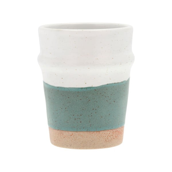 Bela/zelena porcelanasta skodelica 350 ml Evig – Villa Collection