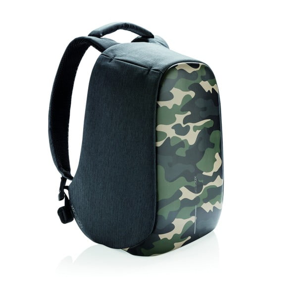 Unisex varnostni nahrbtnik z zelenimi detajli XD Design Camouflage, 11 l