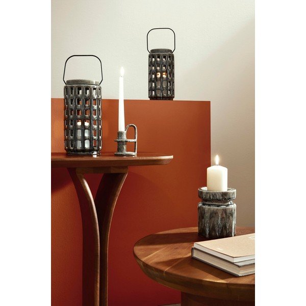 Keramična lanterna (višina 30 cm) Darreh – Bizzotto-image-1