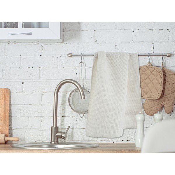 Bombažne kuhinjske krpe v kompletu 3 ks 40x60 cm Wafle – B.E.S.-image-1