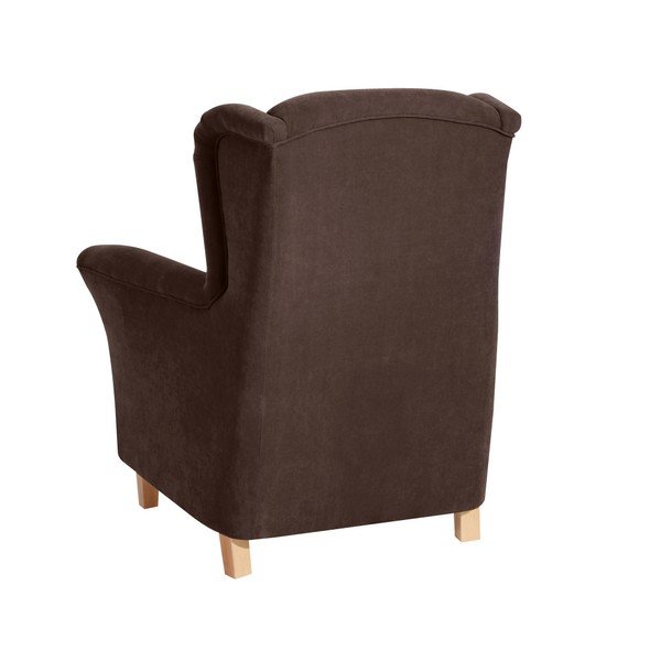 Rjav fotelj Max Winzer Agnetha Velvet-image-2