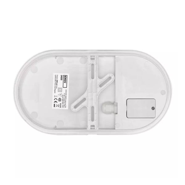 Bela LED stropna svetilka 14.5x27 cm Qari – EMOS-image-3