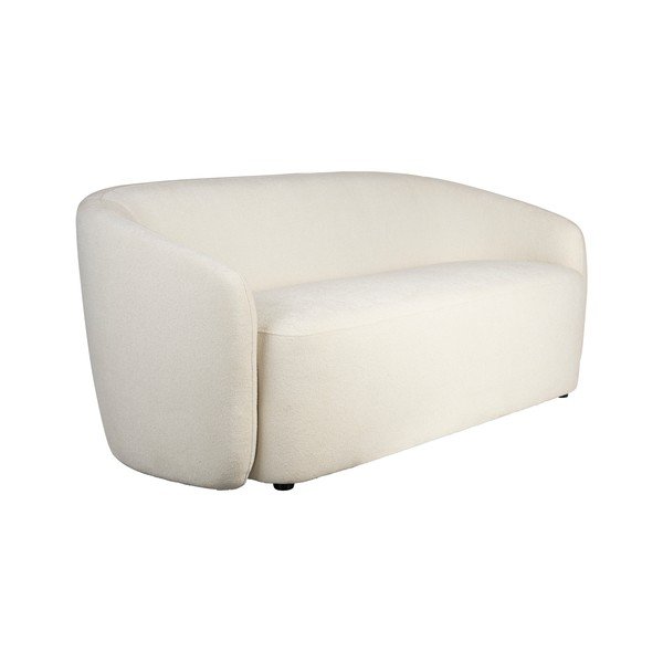 Kremno bela sedežna garnitura 181 cm Len – White Label-image-2