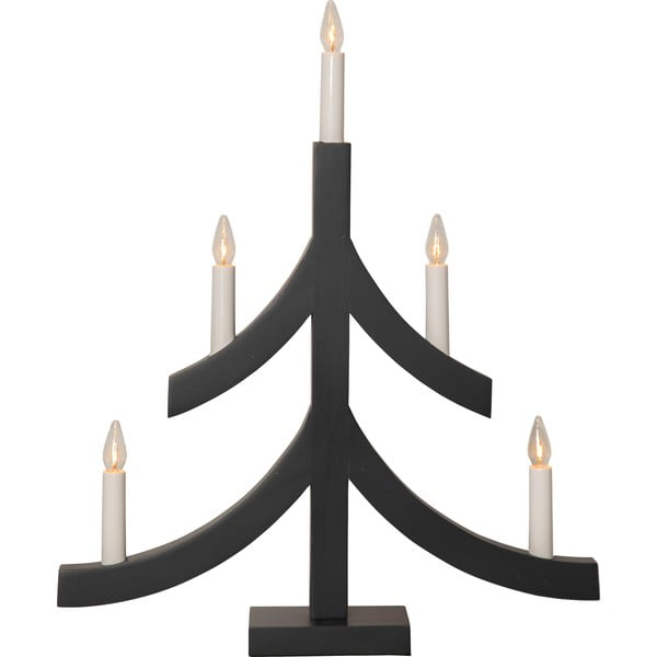 Temno siva božična svetlobna dekoracija Pagod – Star Trading