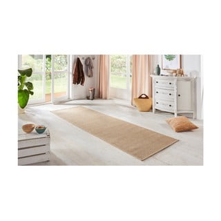 Bež tekač BT Carpet Nature, 80 x 350 cm