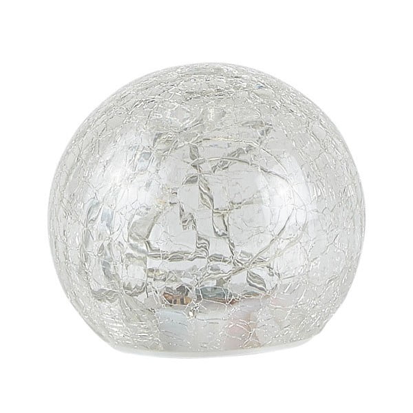 Okrasna krogla s svetlobo LED Villa Collection, višina 8,5 cm