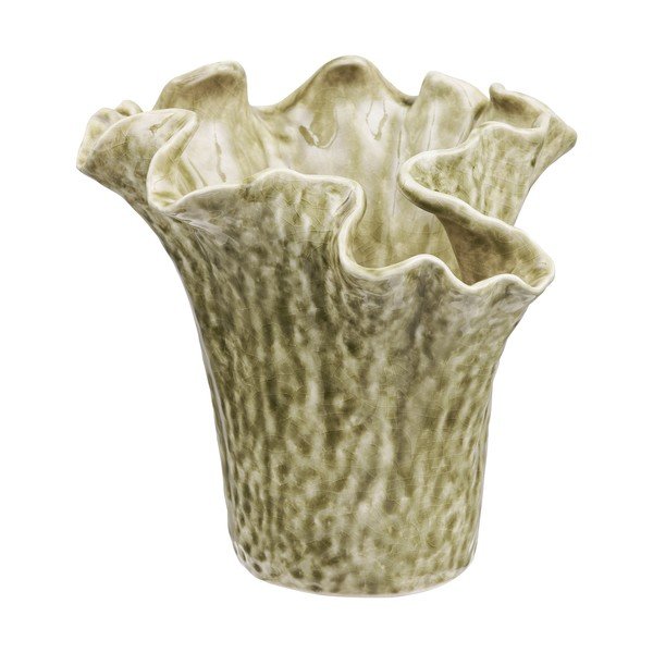 Sivo-bež keramična vaza (višina 23,5 cm) – House Nordic