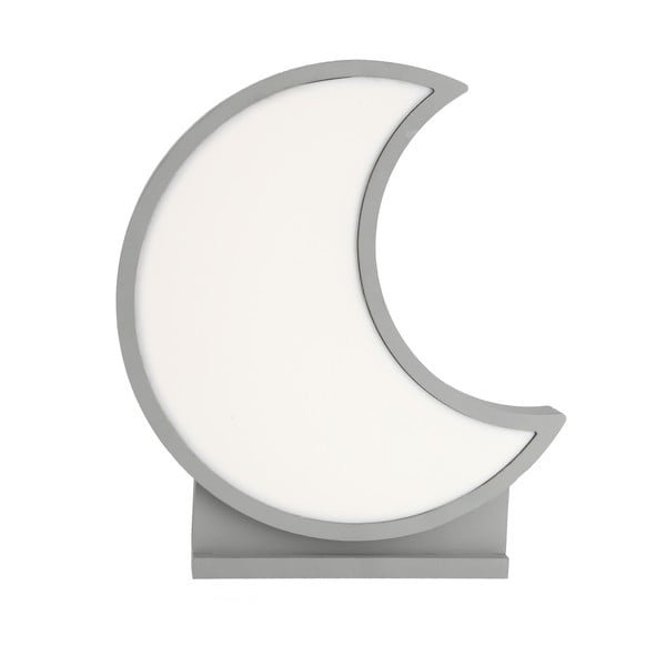 Siva otroška namizna svetilka Moon – Candellux Lighting