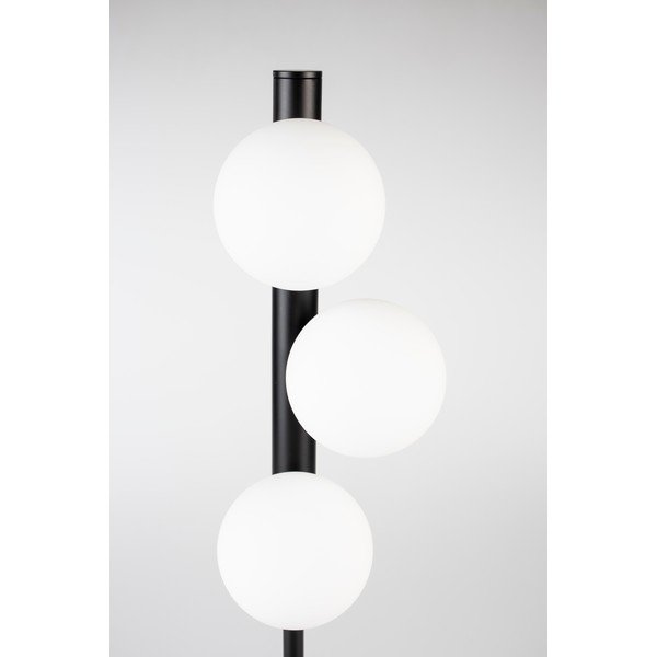 Črna namizna svetilka Monica - White Label-image-1