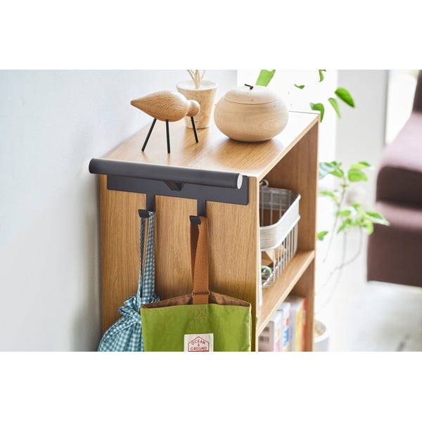 Črn obešalnik za nahrbtnik Rack Yamazaki Tower-image-1