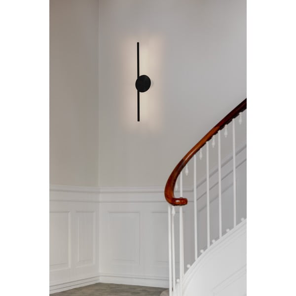 Črna kovinska LED zatemnitvena stenska svetilka Omni Wall – UMAGE-image-1