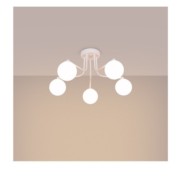 Bela stropna svetilka Beam – Sollux-image-1