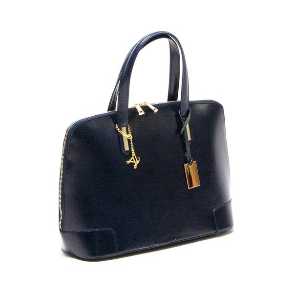 Luisa Vanini 364 usnjena torbica, temno modra-image-1