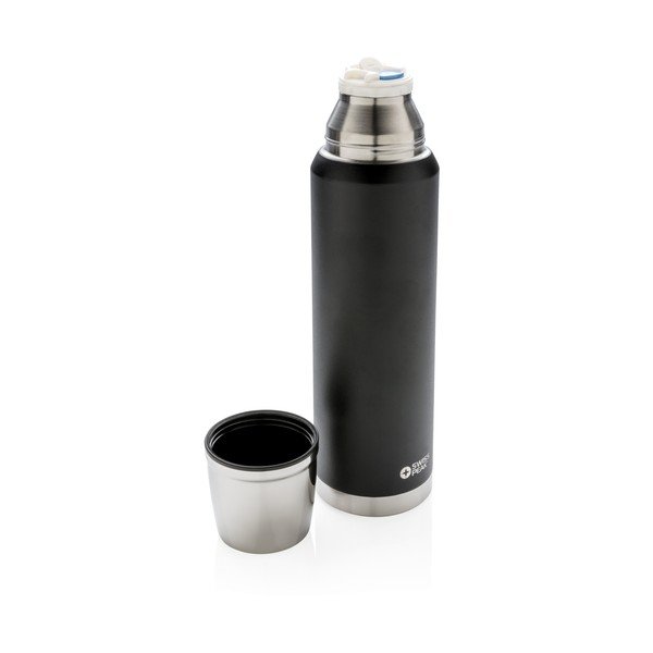 Črna termoska iz nerjavečega jekla XD Design, 1 l-image-2