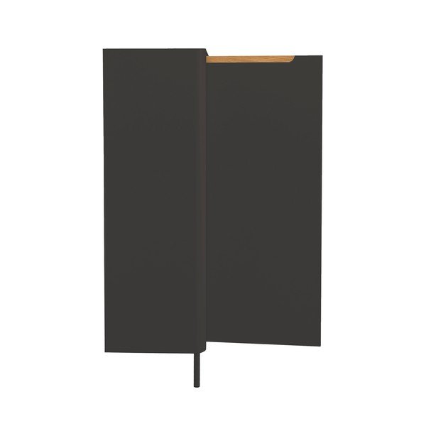 Antracitno siva omara za čevlje Tenzo Switch, 88 x 110 cm-image-4