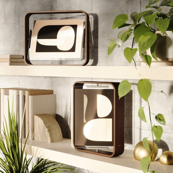 Temno rjav lesen stoječ okvir 26x31,5 cm Bellwood – Umbra-image-3