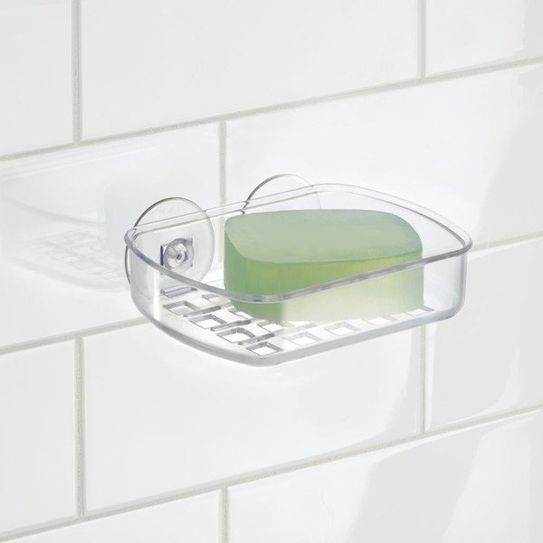 Prozorno držalo za milo s priseski iDesign Suct-image-2